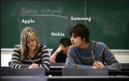 samsung, AAPL, NOK